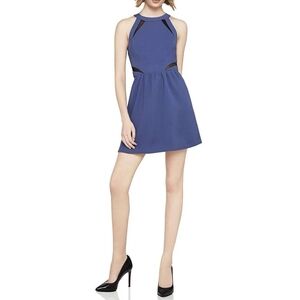 BCBGeneration Blue and Black Mini Dress